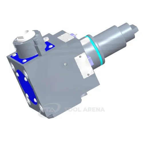 7.073.361 Блок приводной, угловой, хвостовик BMT 55, цанговый патрон ER25A, PRECI-FLEX, левосторонний/правосторонний, внешняя и центральная подача СОЖ, EPPINGER фото