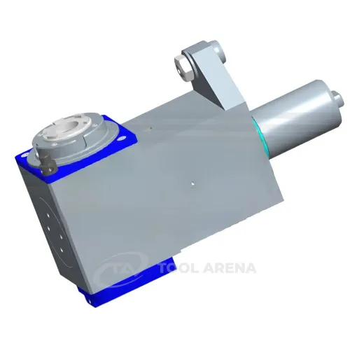 7.074.684 Блок приводной, угловой, хвостовик HYPER QUADREX 200, цанговый патрон ER32A, PRECI-FLEX, правосторонний, внешняя и центральная подача СОЖ, EPPINGER фото