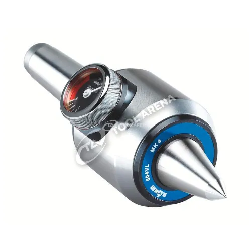 79921 Центр вращающийся, конус Морзе 4, тип 652 AC-VL удлинённый, с индикатором давления и компенсацией по длине RÖHM фото