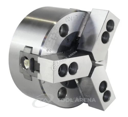 N-04 3х кулачковый высокоскоростной патрон с открытым центром  Kitagawa фото