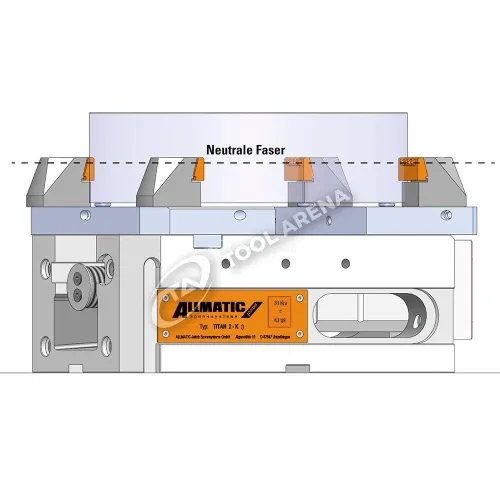 Тиски прецизионные станочные, TITAN 2 - 125 M фото