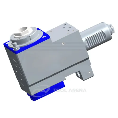 4.200.975 Блок приводной, угловой, хвостовик VDI 40 (DIN 5480), цанговый патрон ER32A, PRECI-FLEX, левосторонний/правосторонний, внешняя и центральная подача СОЖ, EPPINGER фото