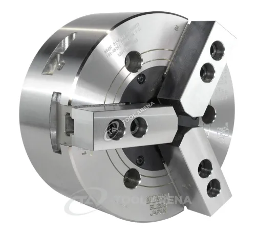 BL-208 3х кулачковый высокоскоростной патрон с открытым центром  Kitagawa фото