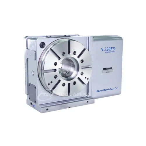 4-я ось, программно управляемый поворотный стол S-320F8 фото