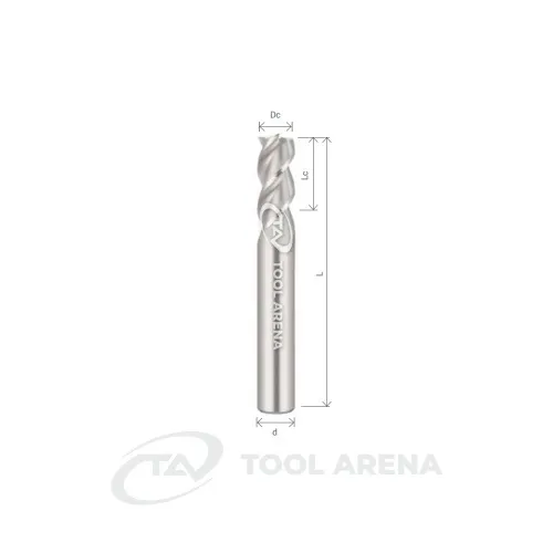 A-SEM3050 Фреза твердосплавная D5x13x50x6xZ3 UNCOATED ARRALBE фото