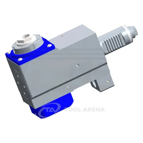 3.200.700 Блок приводной, угловой, хвостовик VDI 30 (DIN 5480), цанговый патрон ER25A, PRECI-FLEX, левосторонний, внешняя и центральная подача СОЖ, EPPINGER фото