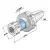 Патрон цанговый резьбонарезной, с синхронизацией DC-BT40-M3-M27 (ER32)-110 JIS B 6339 (MAS-BT) DC.406.16.02.20 Патрон цанговый резьбонарезной, с синхронизацией DC-BT40-M3-M27 (ER32)-110 JIS B 6339 (MAS-BT) DC.406.16.02.20 фото