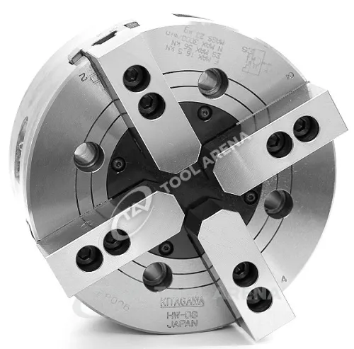 HW-10 3х кулачковый высокоскоростной патрон с открытым центром Kitagawa фото