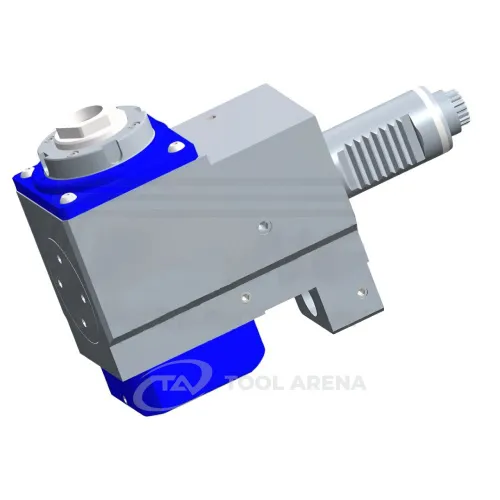 3.200.804 Блок приводной, угловой, хвостовик VDI 30 (DIN 5482), укороченный цанговый патрон ER25A, PRECI-FLEX, правосторонний, внешняя подача СОЖ, EPPINGER фото