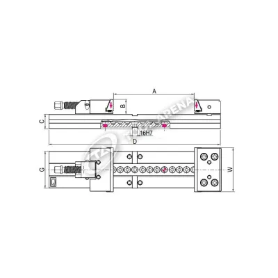 Тиски станочные прецизионные, тип XL, 2.21.57000 фото