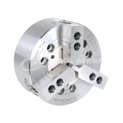 HCL-06 3х-кулачковый зажимной патрон без сквозного проходного отверстия с длинным ходом Samchully фото