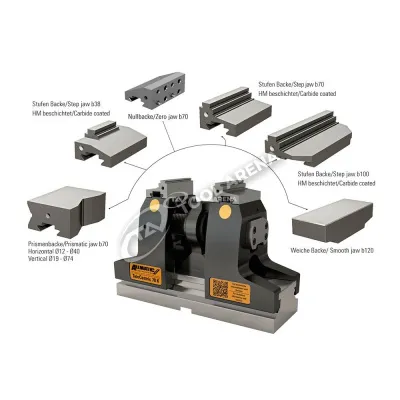 Тиски прецизионные для 5-ти осевой обработки, TeleCentric 70 K фото