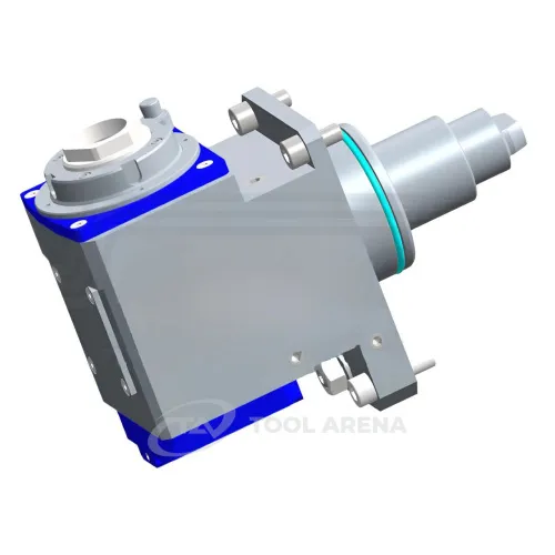 7.075.470 Блок приводной, угловой, хвостовик QUICK TURN SMART 100/200, цанговый патрон ER32A, PRECI-FLEX, правосторонний, внешняя и центральная подача СОЖ, EPPINGER фото