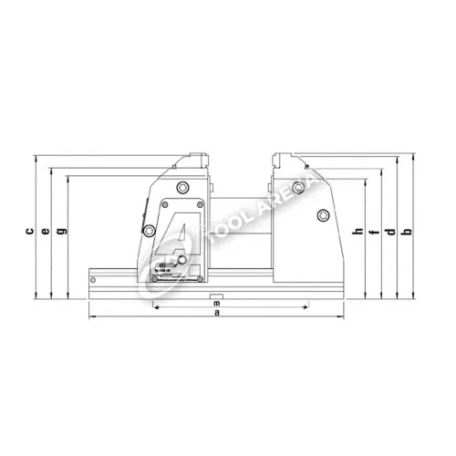 Тиски прецизионные для 5-ти осевой обработки, TeleSense 125 BLE фото