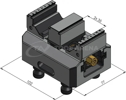 Центральная губка со шпинделем Makro-Grip FS 46 мм фото