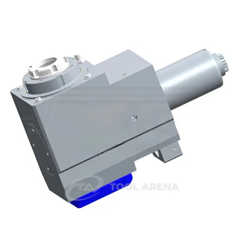 5.200.113 Блок приводной, угловой, хвостовик VDI 50 (DIN 5480), цанговый патрон ER40A, PRECI-FLEX, правосторонний, внешняя и центральная подача СОЖ, EPPINGER фото