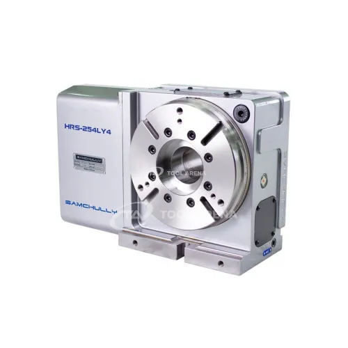 Программно управляемый поворотный стол с гидравлическим зажимом HRS-254LY4 фото