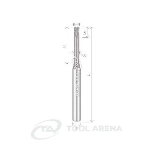 H-SEM4040-40 Фреза твердосплавная D4x6x80x6xZ4 ALTIN-NANO ARRALBE фото