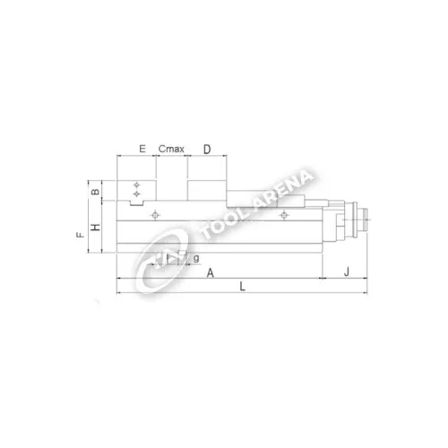 Тиски прецизионные, тип MC2 14-MC2-200 Маск фото