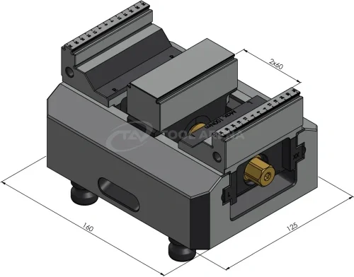 Центральная губка со шпинделем Makro-Grip FS 125 фото