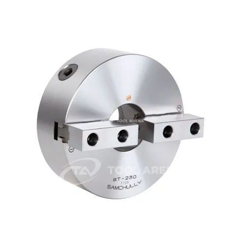 ST-230 (9'') Ручной 2х кулачковый самоцентрирующийся патрон, составные кулачки  Samchully фото