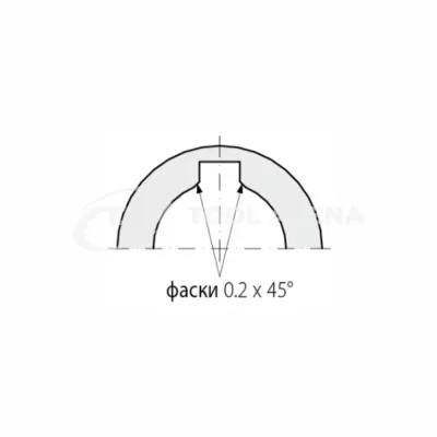 BRIGHETTI Насадка для шпоночных пазов (IN), IN-25-P9 SM фото