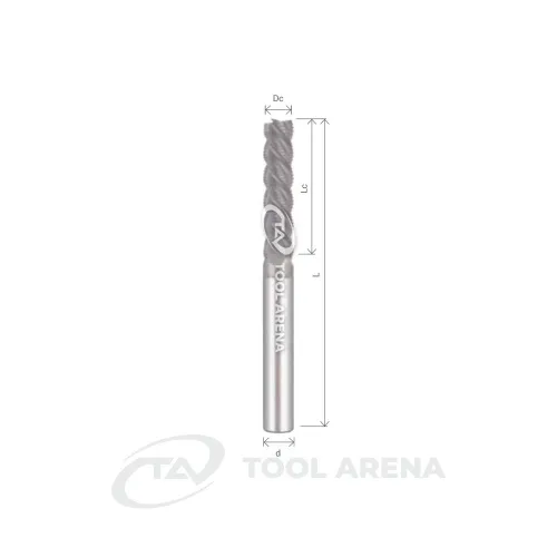 BW-SEM4100L Фреза твердосплавная D10x45x100x10xZ4 ALTIN ARRALBE фото