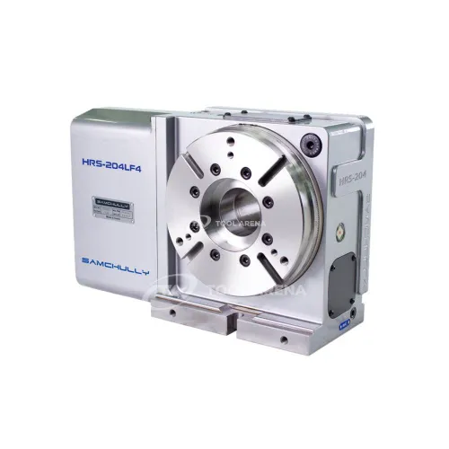 4-я ось, программно управляемый поворотный стол с гидравлическим зажимом HRS-204LF4 фото