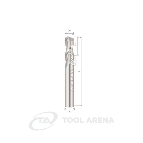 A-SEM2160 Фреза твердосплавная D16x40x92x16xZ2 UNCOATED ARRALBE фото