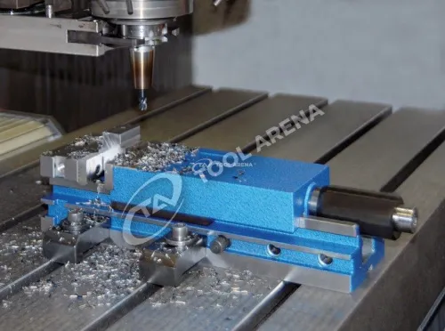 Тиски станочные прецизионные, силовые, тип RBA, 153395 фото