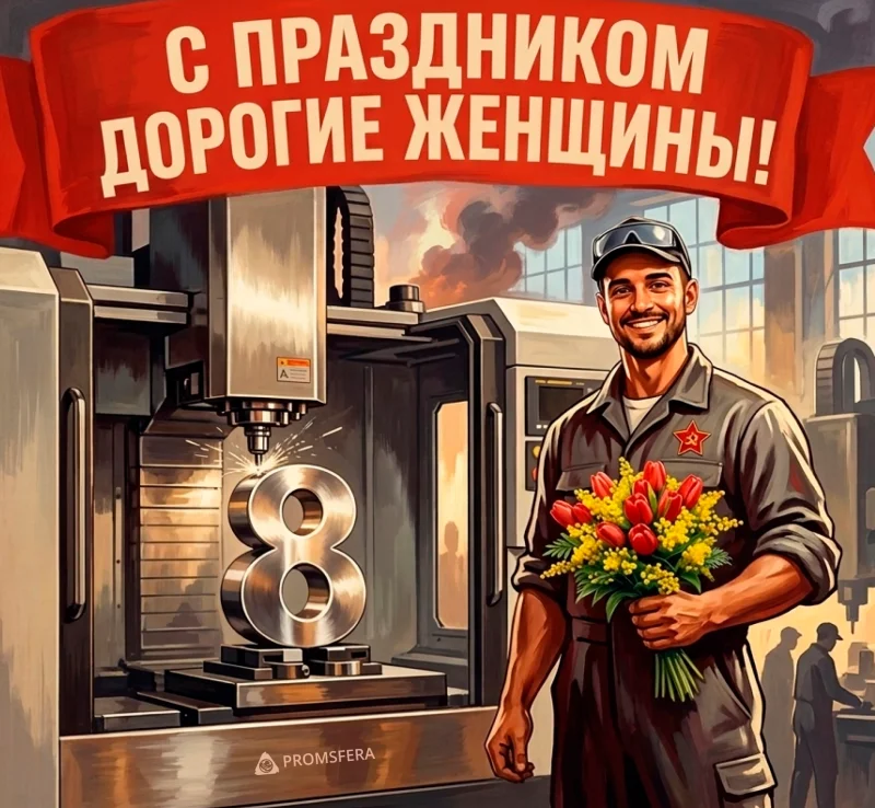С Международным женским днём!