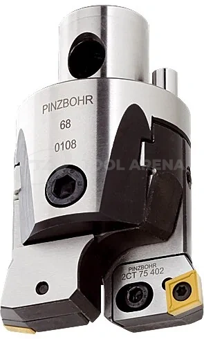 Блок расточной, черновой 75° с резцовыми вставками 3CT 75 402 N, под пластинку CN☐☐ 1204☐☐R. Pinzbohr, D 10075 402 N. фото