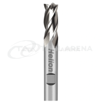 89.0402.0250 Фреза из быстрорежущей стали с плоским торцем D2,5x8x52x6xZ4 BRIGHT Helion