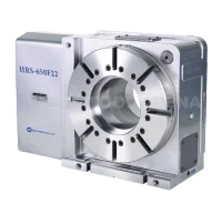 4-я ось, программно управляемый поворотный стол с большим отверстием и гидравлическим зажимом HRS-650LY28