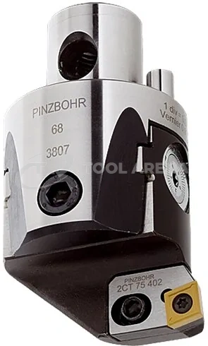 Блок расточной, чистовой 75° с резцовыми вставками 3CT 75 402 N, под пластинку CN☐☐ 1204☐☐R. Pinzbohr, A 30075 402 N. фото