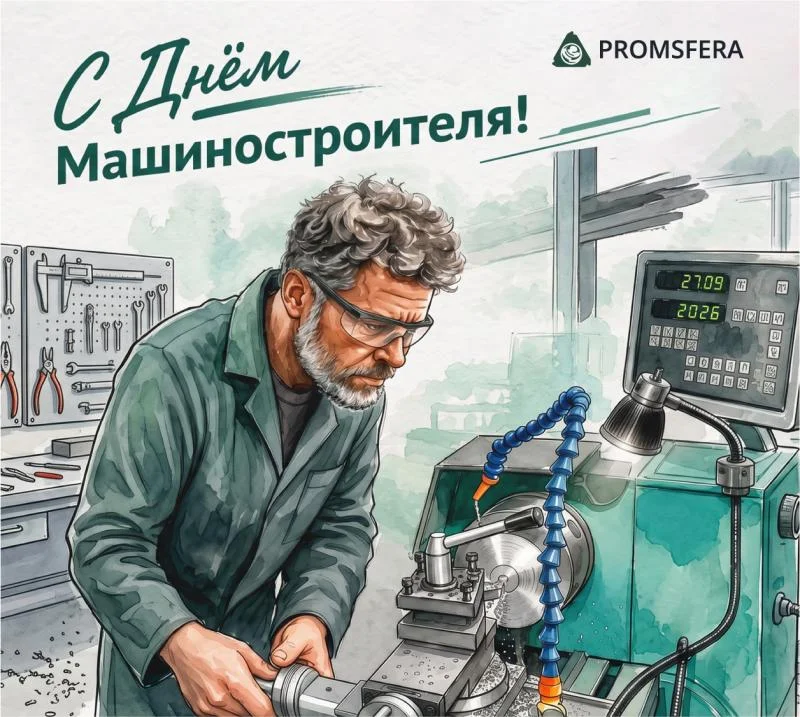 Поздравляем с профессиональным праздником - Днём машиностроителя!