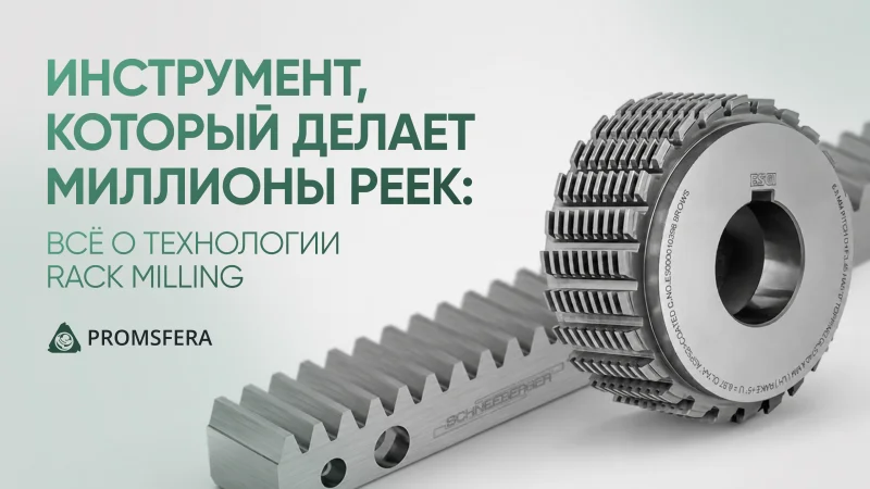 Инструмент, который делает миллионы реек: всё о технологии Rack Milling