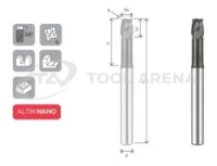 H-SEM4160S-r4,0-U44 Фреза твердосплавная D16R4x17x92x16xZ4 ALTIN-NANO ARRALBE