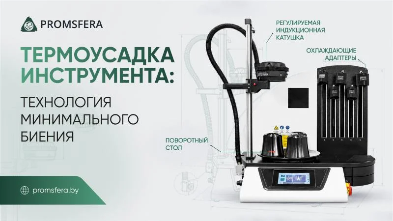 Индукционные установки для термоусадки: HAIMER, ZOLLER и BILZ - нагрев, охлаждение и выбор оборудования