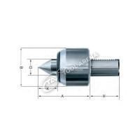 664630 Центр вращающийся, с хвостовиком VDI30, тип 645-00 с посадочным хвостовиком для станков ЧПУ, наконечник подпружинен RÖHM