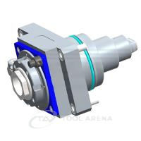 7.075.460 Блок приводной, прямой, хвостовик QUICK TURN SMART 100/200, цанговый патрон ER32A, PRECI-FLEX, внешняя и центральная подача СОЖ, EPPINGER