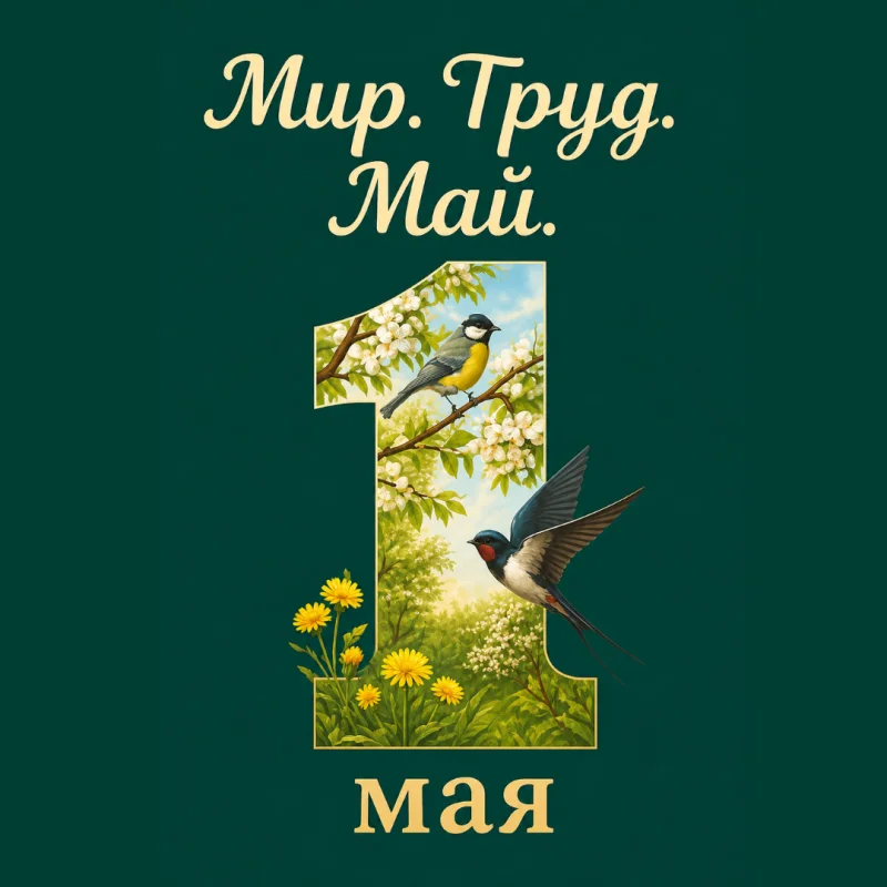Поздравление с 1 мая от компании Промсфера