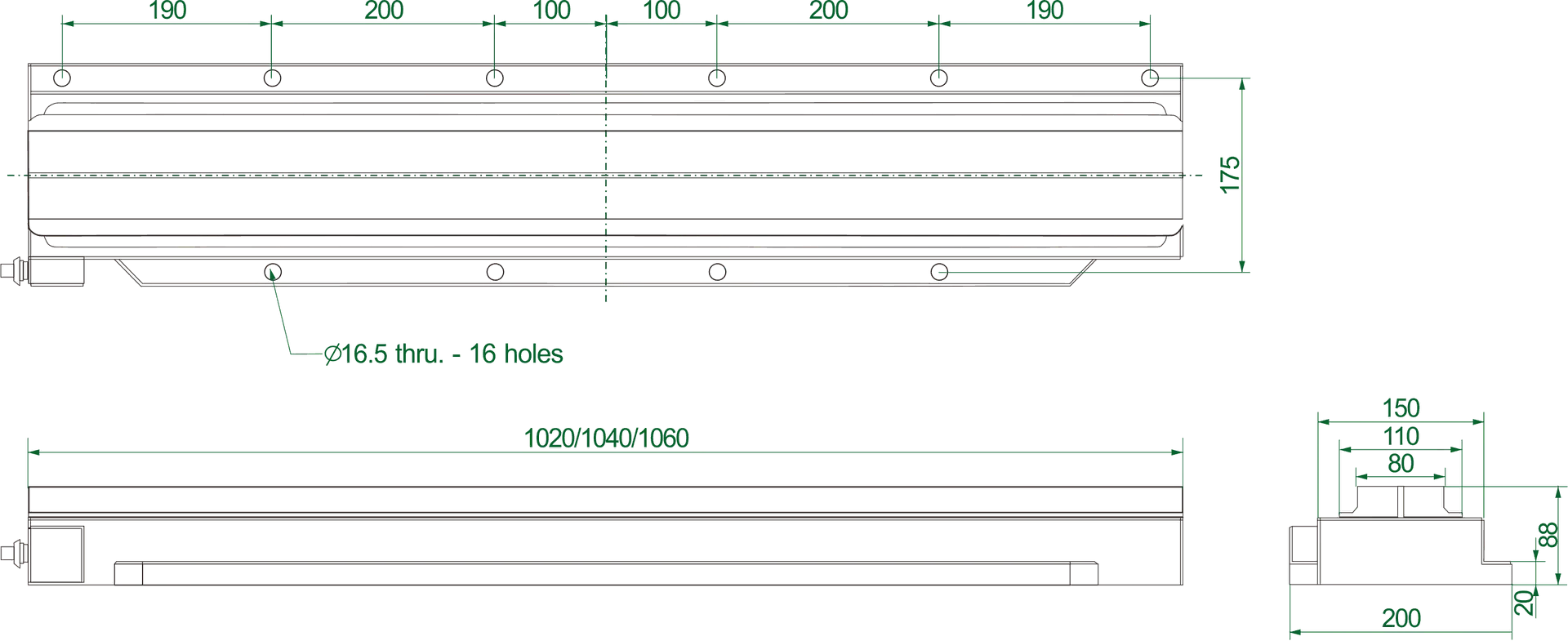 Магнитная плита EEPML-15