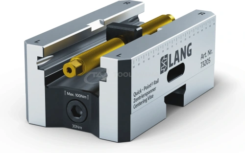 Центрирующие тиски Quick-Point Rail 125 фото
