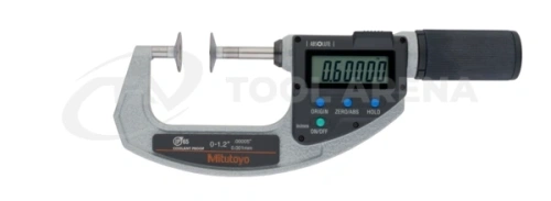 369-421-20 Микрометр д/мягк.мат-ов и зубч.колес цифровой 25-55x0.001