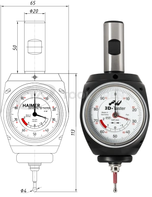 3d щуп Universal HAIMER 80.360.00.FHN | Toolarena