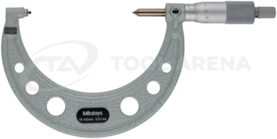 125-116 Микрометр резьбовой 75-100x0.01