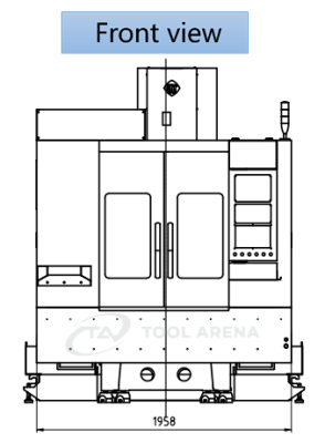 ВЕРТИКАЛЬНО-ФРЕЗЕРНЫЙ ОБРАБАТЫВАЮЩИЙ ЦЕНТР VMC600 II