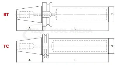 Контрольная оправка SK (TC) с двойным контактом фото
