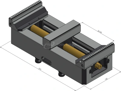 Центральная губка со шпинделем Makro-Grip 125 мм фото